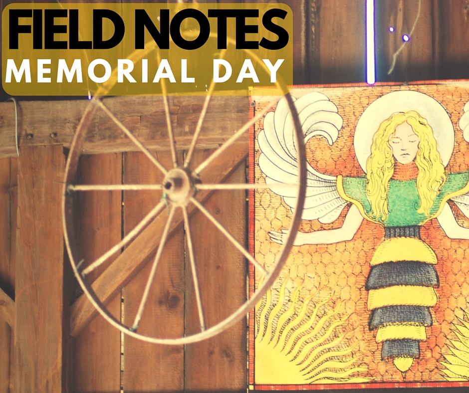 Field Notes – Memorial Day Weekend