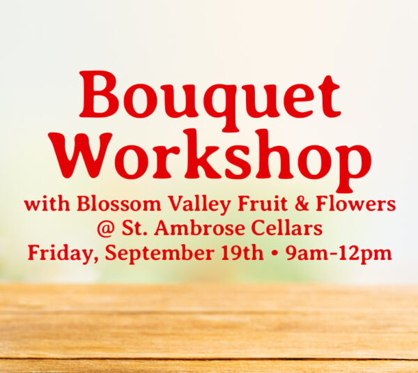 Bouquet Workshop with Blossom Valley